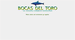 Desktop Screenshot of bocasdeltoro.org